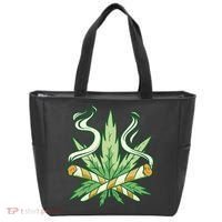 Weed Joint Cross Tote Bag thumb 0