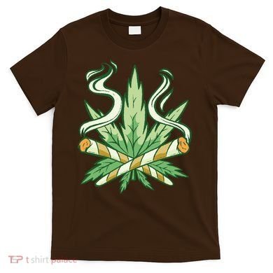 Weed Joint Cross T-Shirt