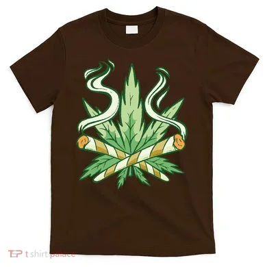 Weed Joint Cross T-Shirt