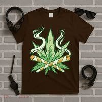 Weed Joint Cross T-Shirt thumb 5