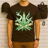 Weed Joint Cross T-Shirt thumb 6
