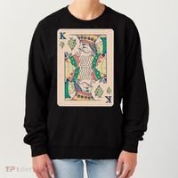 Weed King Poker Card Women's Sweatshirt thumb 0