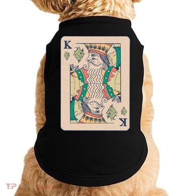 Weed King Poker Card Doggie Tank