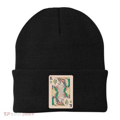 Weed King Poker Card Beanie