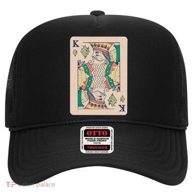 Weed King Poker Card Hat