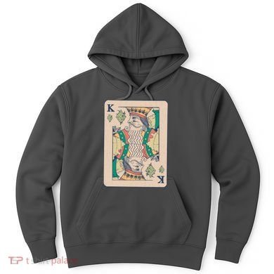 Weed King Poker Card Hoodie