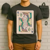 Weed King Poker Card T-Shirt thumb 6