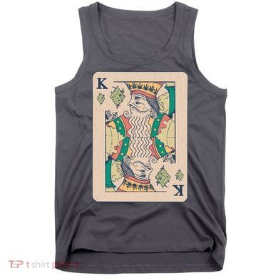 Weed King Poker Card Tank Top