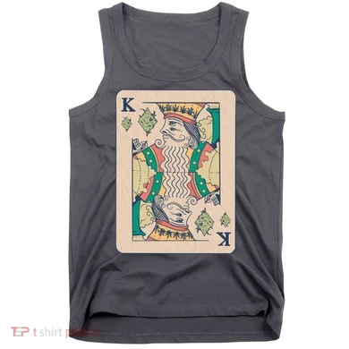 Weed King Poker Card Tank Top