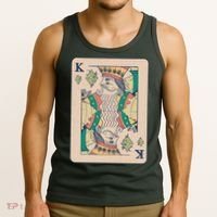 Weed King Poker Card Tank Top thumb 3