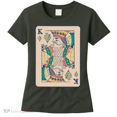 Weed King Poker Card Women's T-Shirt
