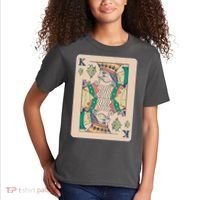 Weed King Poker Card Kids T-Shirt thumb 2