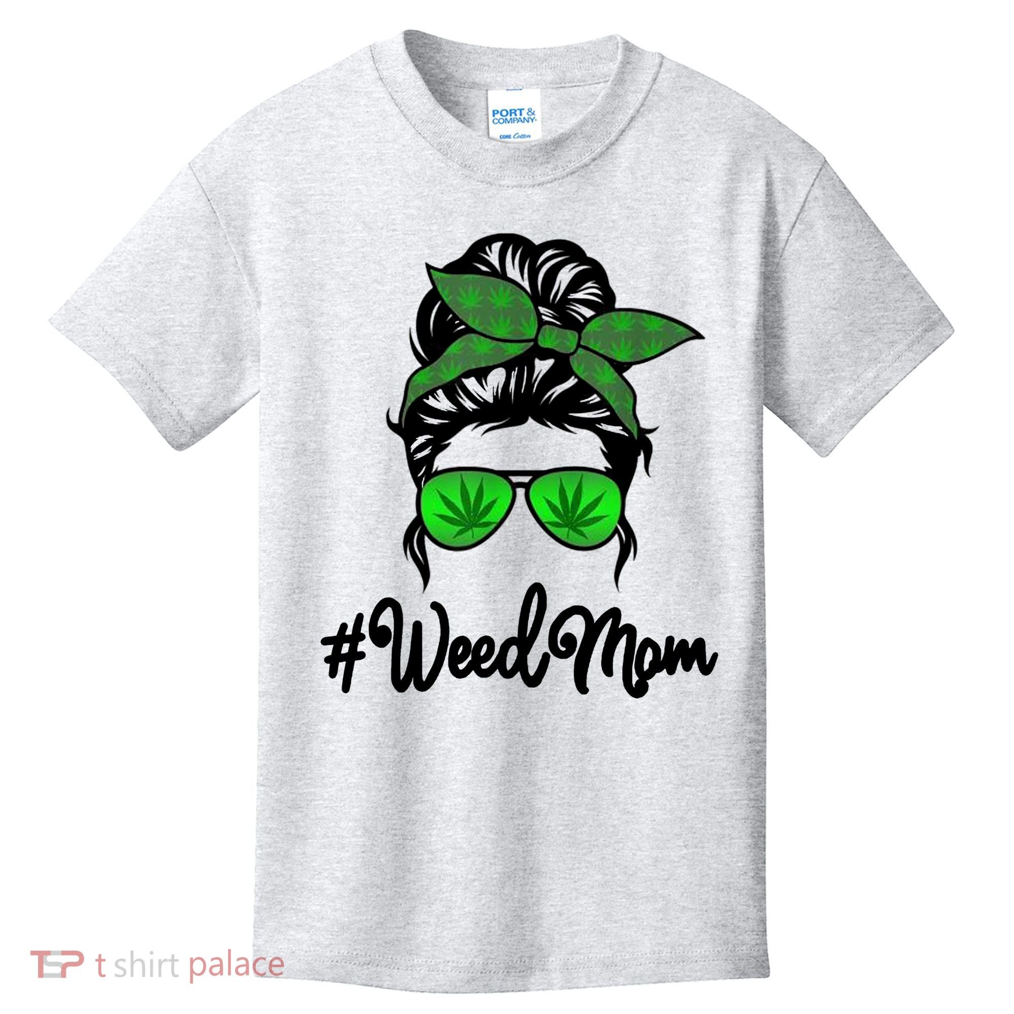 Weed Mom Medical Marijuana Funny Kids T-Shirt