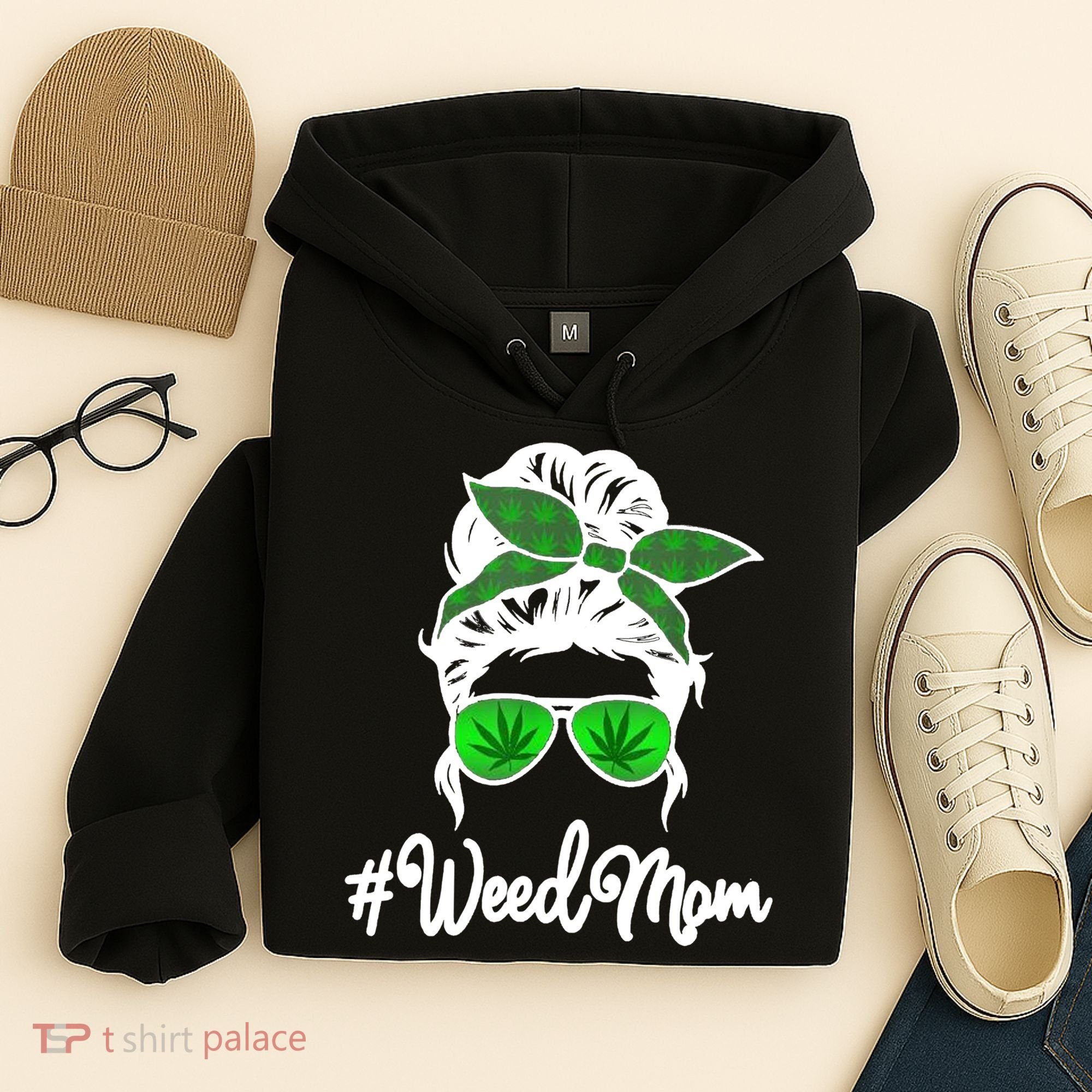 Weed Mom Medical Marijuana Funny Hoodie