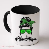 Weed Mom Medical Marijuana Funny Coffee Mug thumb 0