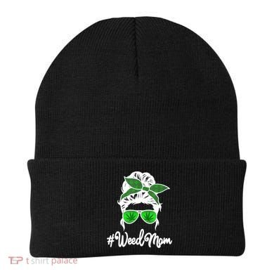 Weed Mom Medical Marijuana Funny Beanie