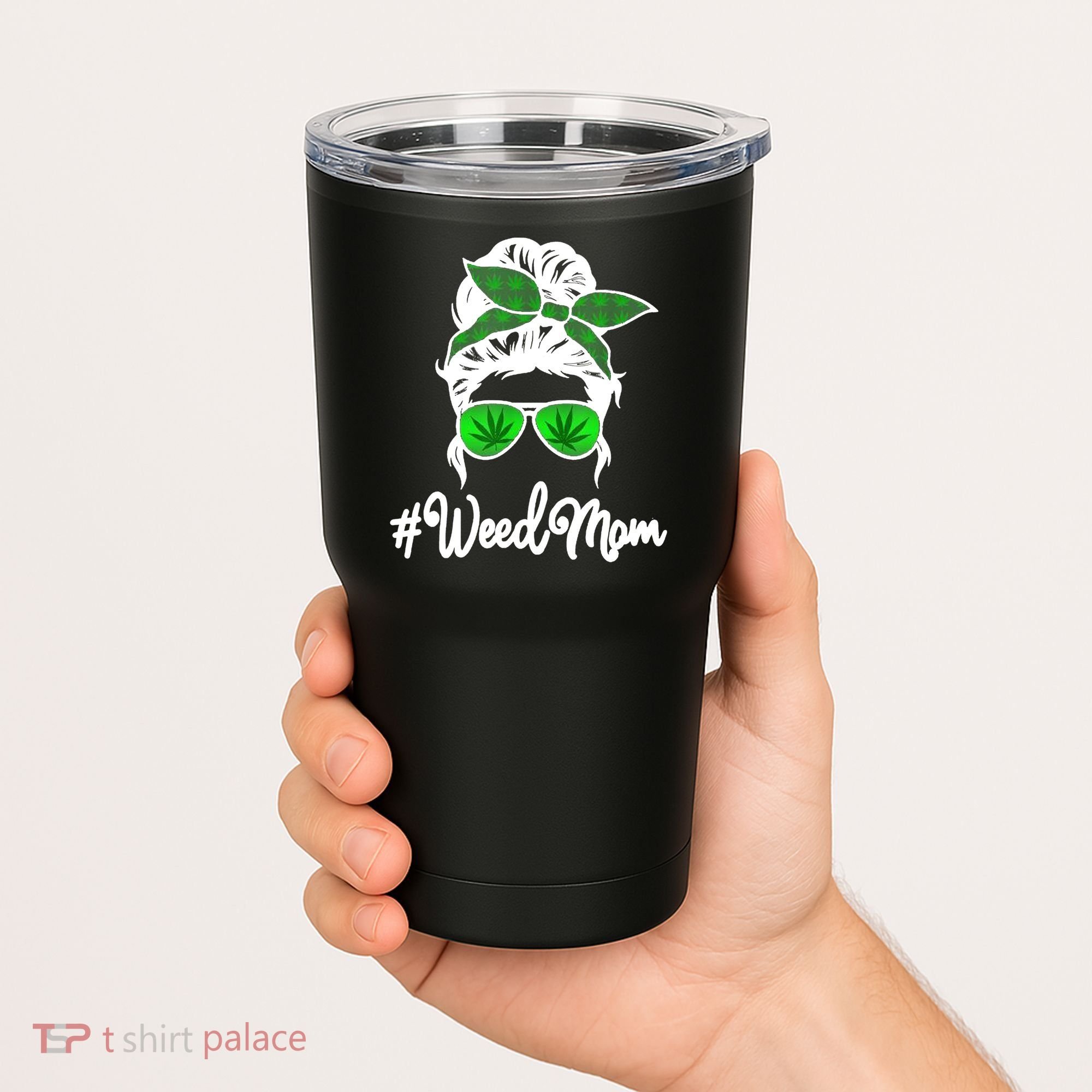 Weed Mom Medical Marijuana Funny Tumbler