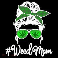 Weed Mom Medical Marijuana Funny Mousepad thumb 1