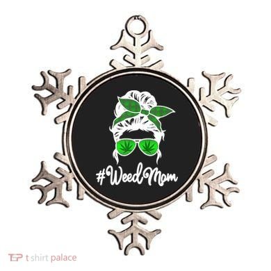 Weed Mom Medical Marijuana Funny Ornament
