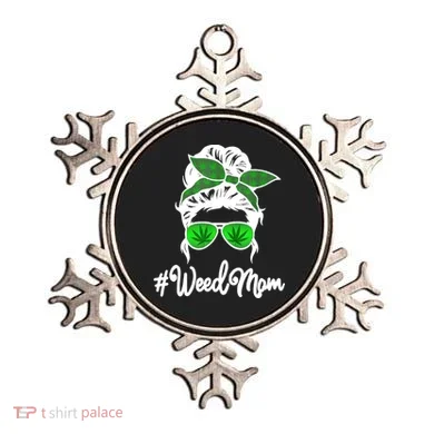 Weed Mom Medical Marijuana Funny Ornament
