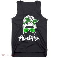 Weed Mom Medical Marijuana Funny Tank Top thumb 0