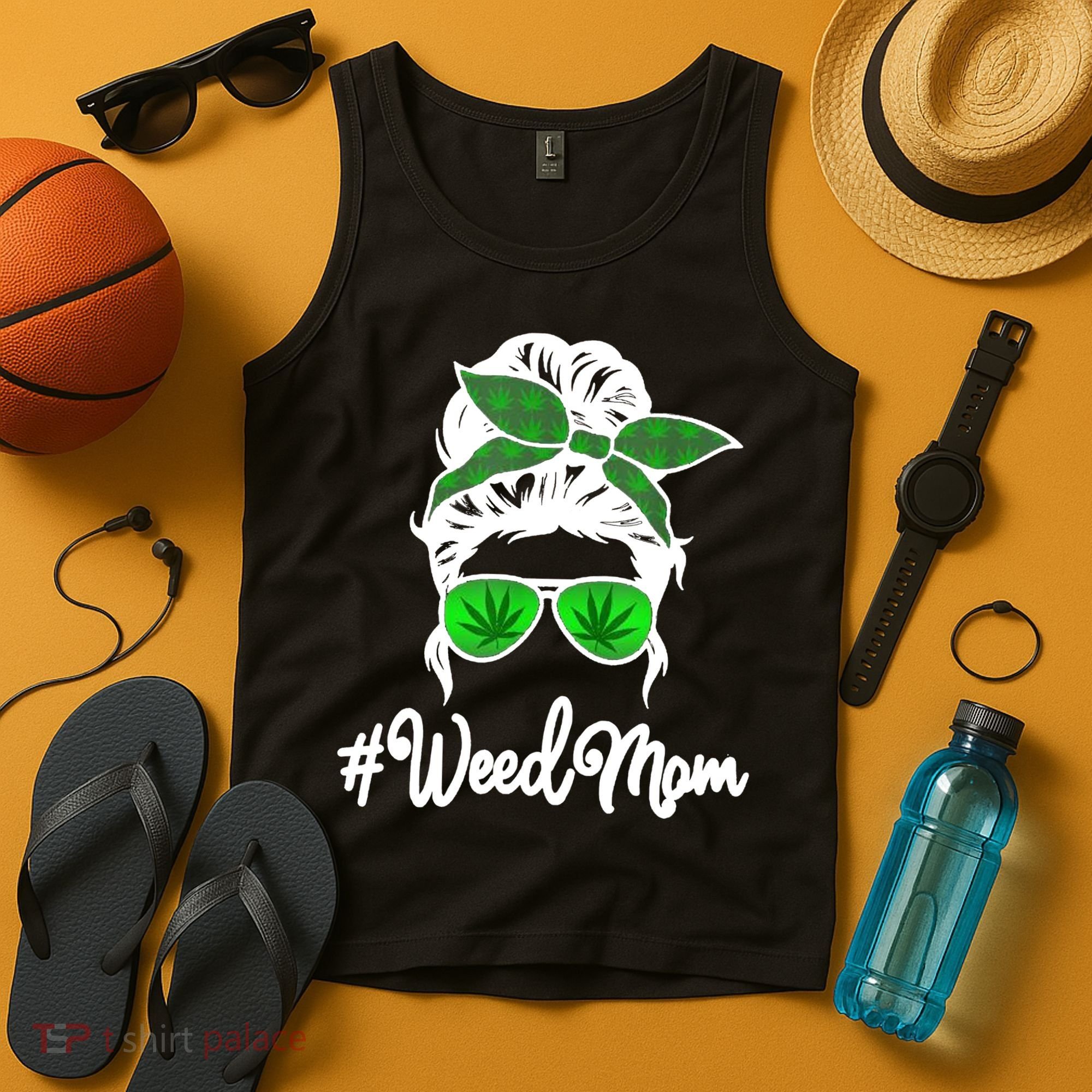 Weed Mom Medical Marijuana Funny Tank Top