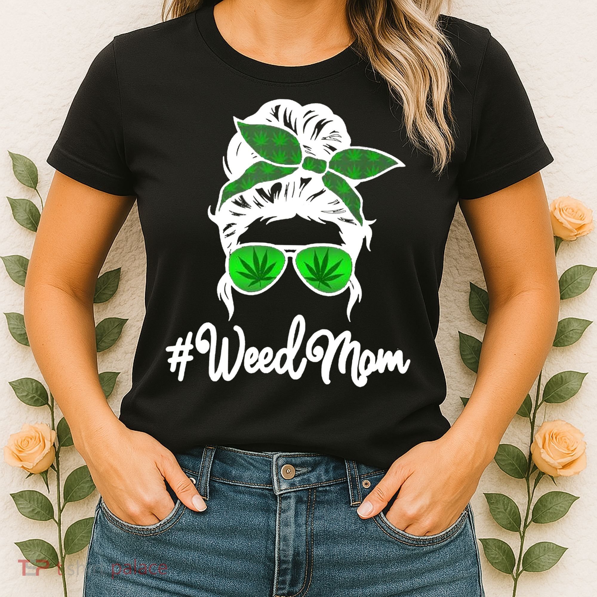 Weed Mom Medical Marijuana Funny Women's T-Shirt