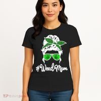 Weed Mom Medical Marijuana Funny Women's T-Shirt thumb 4