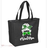Weed Mom Medical Marijuana Funny Tote Bag thumb 2