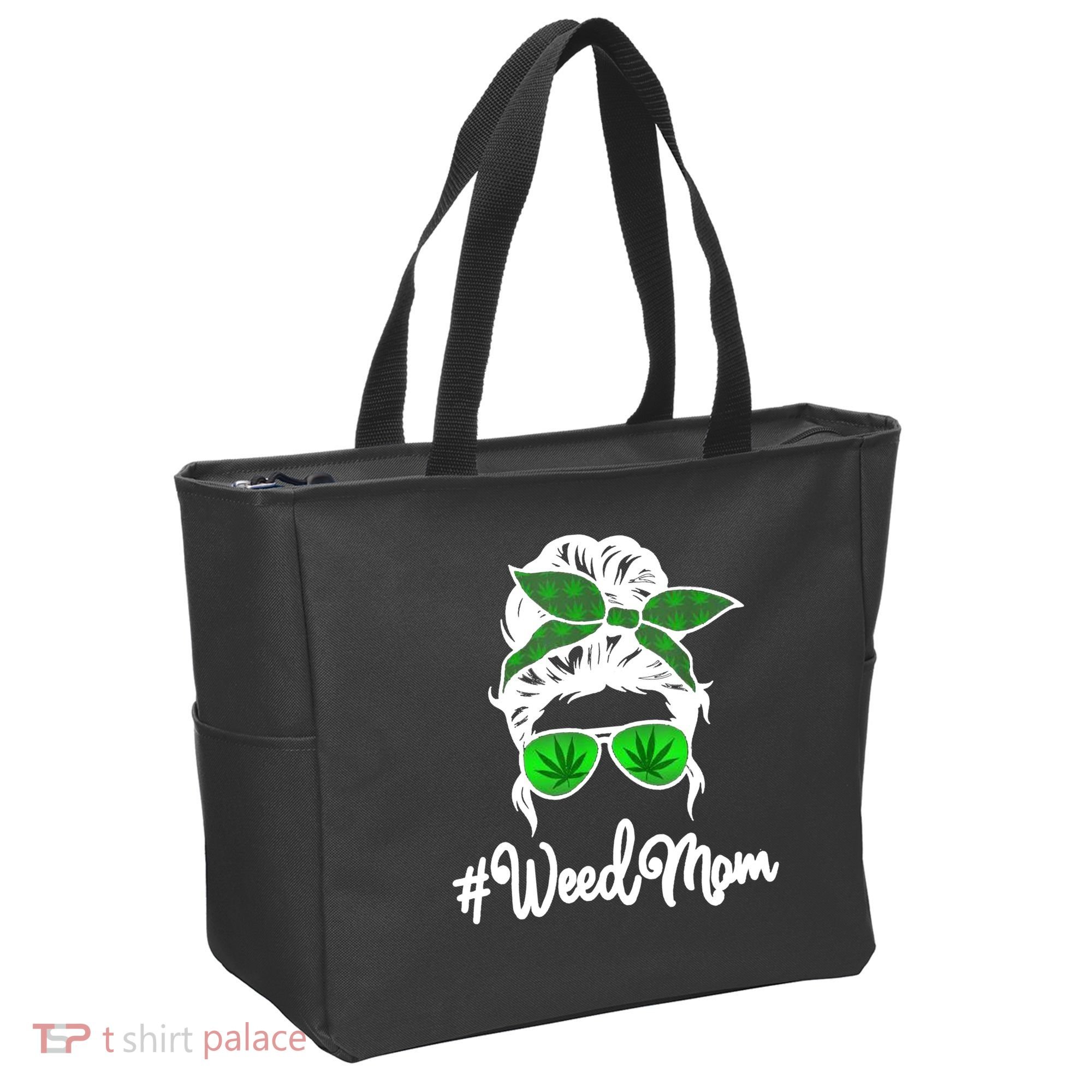 Weed Mom Medical Marijuana Funny Tote Bag