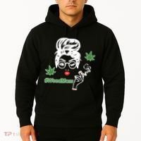 Weed Mom Mother Smoking Pot Hoodie thumb 2