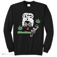 Weed Mom Mother Smoking Pot Sweatshirt thumb 0