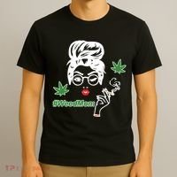 Weed Mom Mother Smoking Pot T-Shirt thumb 3