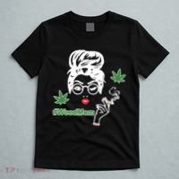 Weed Mom Mother Smoking Pot T-Shirt thumb 5
