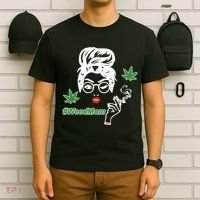 Weed Mom Mother Smoking Pot T-Shirt thumb 6