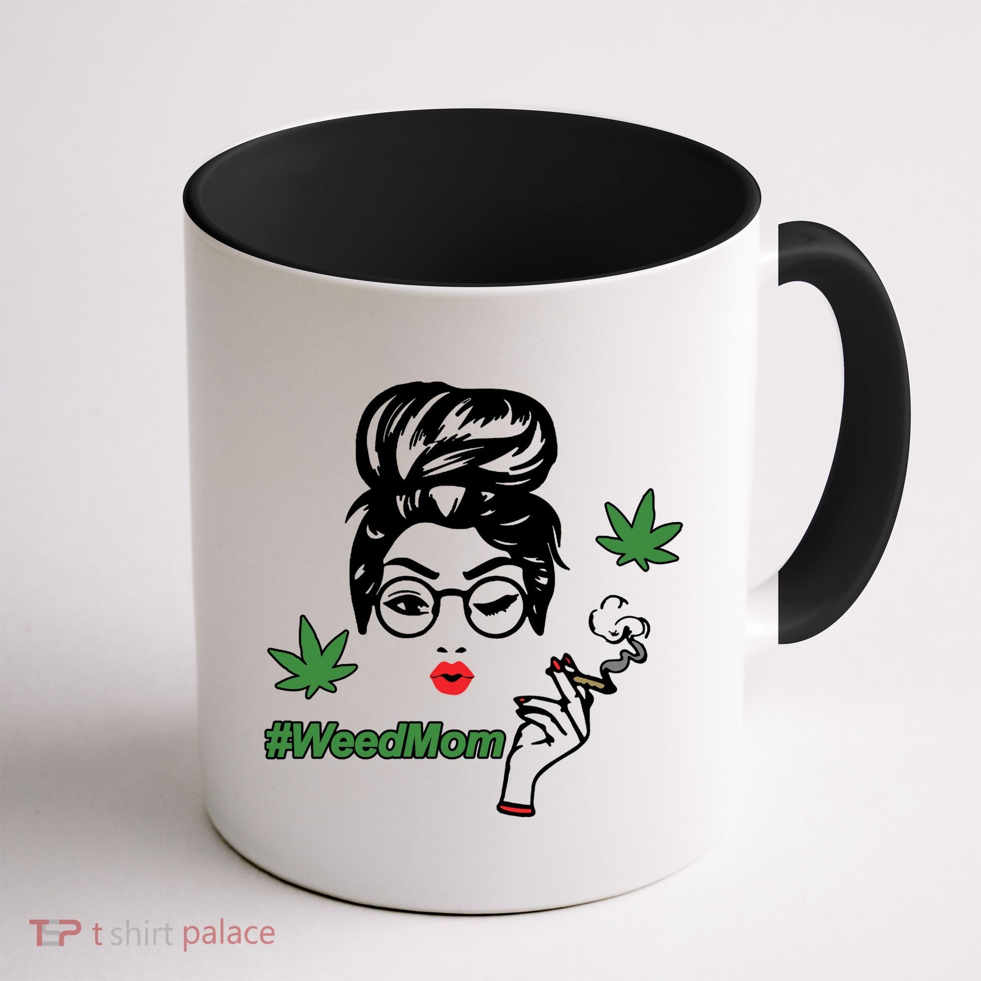 Weed Mom Mother Smoking Pot Coffee Mug