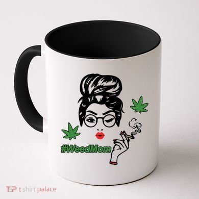 Weed Mom Mother Smoking Pot Coffee Mug