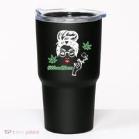 Weed Mom Mother Smoking Pot Tumbler thumb 0