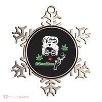Weed Mom Mother Smoking Pot Ornament thumb 0