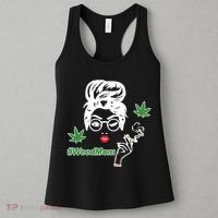 Weed Mom Mother Smoking Pot Women's Tank Top thumb 3