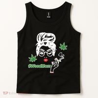 Weed Mom Mother Smoking Pot Tank Top thumb 2