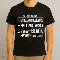 Week Of Action Black Live Matter T-Shirt thumb 3