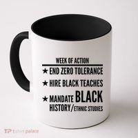 Week Of Action Black Live Matter Coffee Mug thumb 0