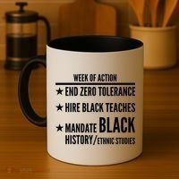 Week Of Action Black Live Matter Coffee Mug thumb 4