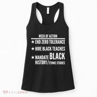 Week Of Action Black Live Matter Women's Tank Top thumb 0