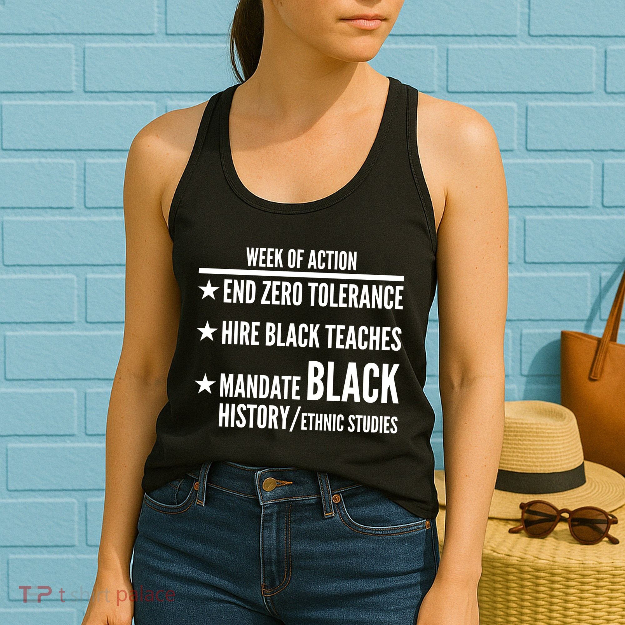 Week Of Action Black Live Matter Women's Tank Top