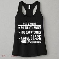Week Of Action Black Live Matter Women's Tank Top thumb 3