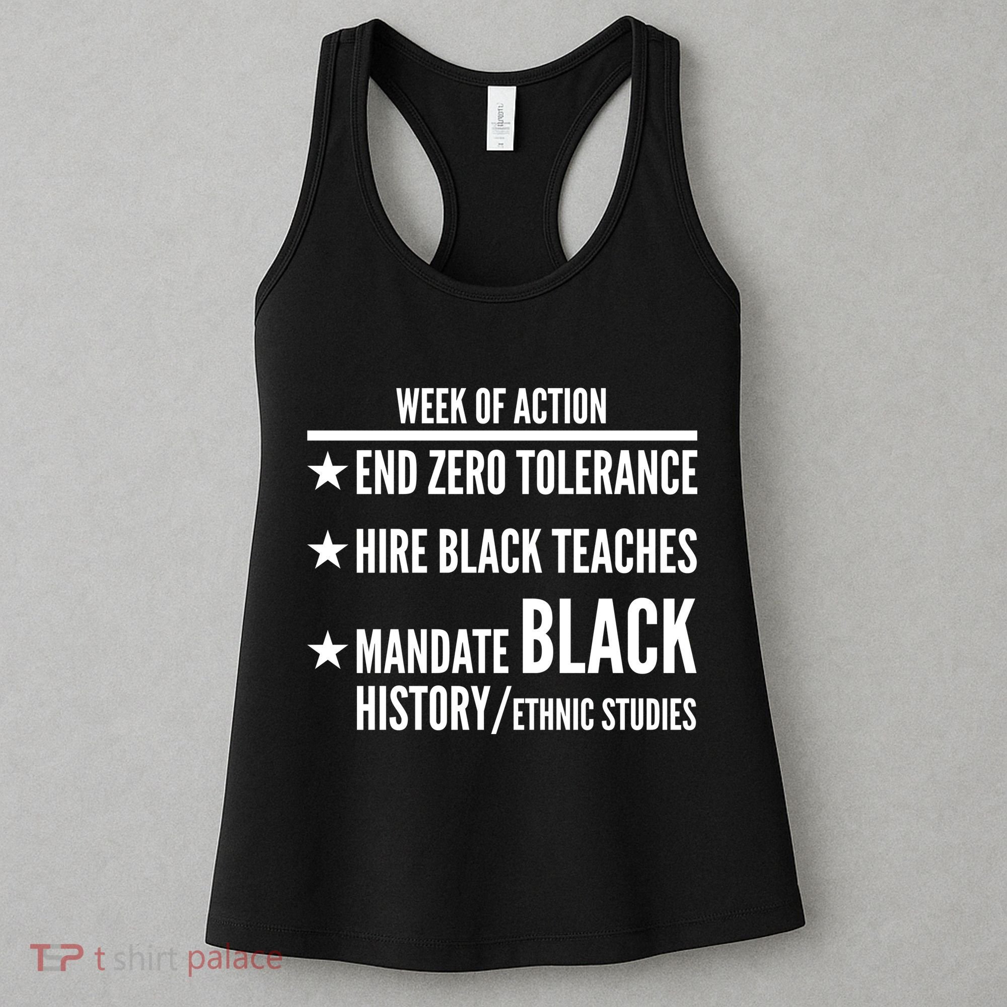 Week Of Action Black Live Matter Women's Tank Top