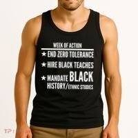 Week Of Action Black Live Matter Tank Top thumb 3