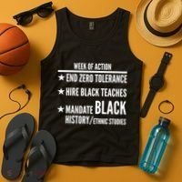 Week Of Action Black Live Matter Tank Top thumb 4
